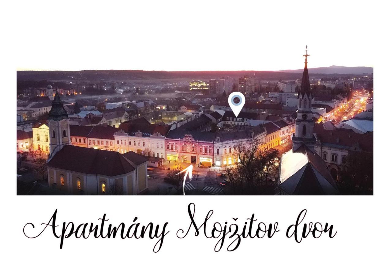 Apartmany Mojzitov Dvor Lucenec Bagian luar foto